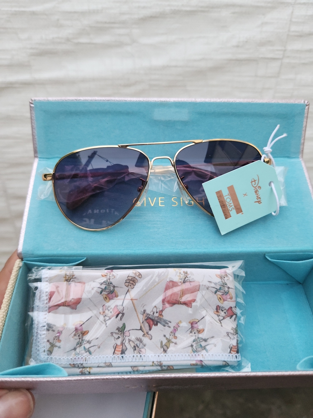 Disney TOMS Maverick Sunglasses Limited Edition Cinderella